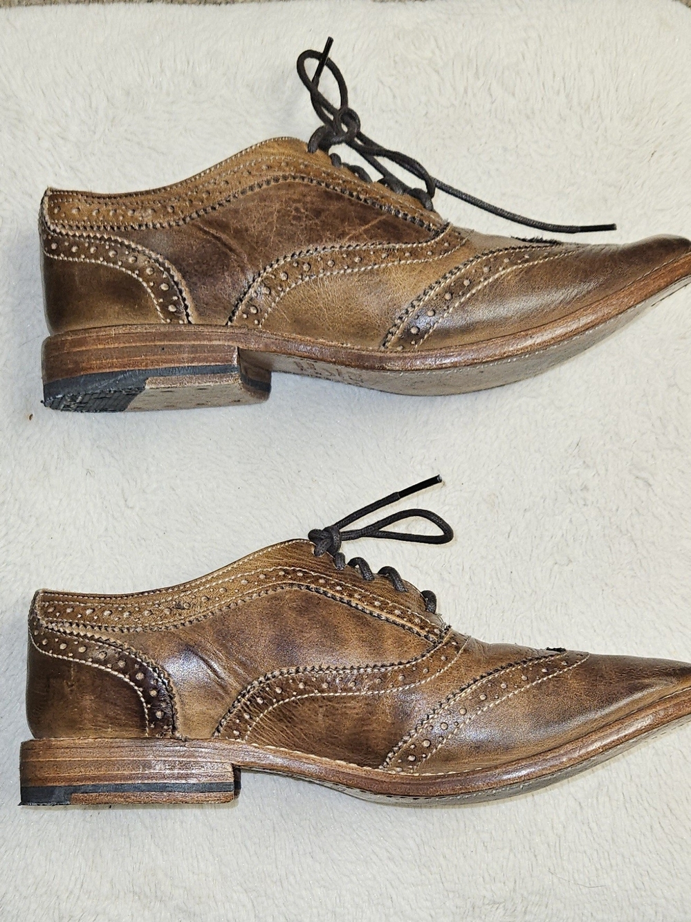 Bedstu Lita Wingtip Oxford Size 7